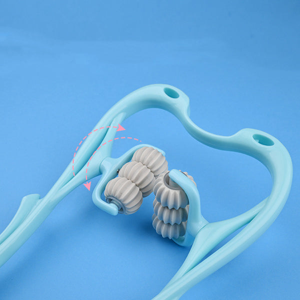 Multifunctional Manual Six-wheel Neck Massager Massage Relieve Roller Massage Tool - Top Kitchen Essentials